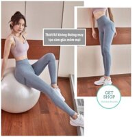 Quần tập gym nữ chun mông [ Tặng kèm thước dây do body ] K01 .