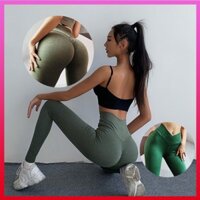 Quần Tập Gym Nữ Chun Mông  [Hàng Mới Về], Đồ Tập Gym Nữ Nâng Mông , Quần Tập Yoga Nữ Có 3 Size: S M L , Mã Q1010