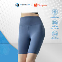 Quần Tập Gym Nữ Lưng Cao, Quần Legging Thun Lửng Thể Thao QG04 Co Giãn Tốt, Tôn Dáng, Thấm Hút Mồ Hôi Tập Yoga, Aerobic