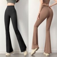 Quần Tập Gym, Yoga Nữ, quần dài nữ, Quần ống loe nữ cạp cao(Q16)