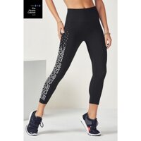 Quần tập lửng Fabletics chuẩn xịn - Seamless Printed Capri