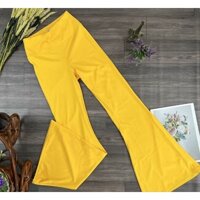 Quần tập Yoga, gym nữ ống loe , lưng cao