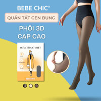 Quần Tất 3D Cạp Cao Ôm Eo Nâng Mông Che Hoàn Toàn Khuyết Điểm BEBECHIC BT16