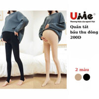 Quần tất bầu dày 200D kín bàn