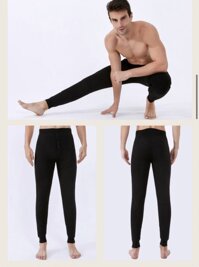 Quần tất giữ nhiệt nam cao cấp lót bông siêu ấm