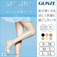 Quần tất hè chống nắng Sabrina Summer Cool Gunze Nhật Bản