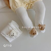 Quần tất hình gấu 3D - QT10