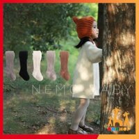 Quần tất len cho bé gái, Quần tất bé từ 1-8 tuổi NEMO BABY siêu xinh chất vải mềm co giãn tốt mẫu mới nhất QTL07