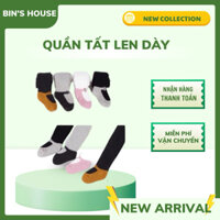 Quần tất len dày cho bé gái sz 0-6y