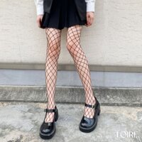 Quần Tất Lưới Loirechic QTL02 - Lưới to  - Đen