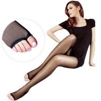 Quần tất mỏng chống UV xỏ ngón, đen, da - ĐEN