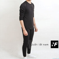 Quần tất nam cao cấp màu đen giữ ấm mùa thu đông