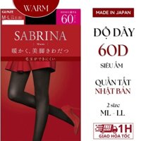 Quần tất nữ 60D Sabrina GUNZE