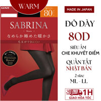 Quần tất nữ 80D Sabrina GUNZE