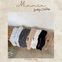 Quần tất quần len bé gái bé trai sơ sinh liền bàn chân tông trơn co giãn tốt len dày giữ nhiệt cực ấm mùa đông 6-24tháng