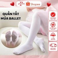Quần tất trắng múa ballet giữ ấm che khuyết điểm PINKAHA cao cấp 90D chuyên dụng