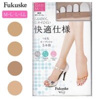 Quần tất xỏ ngón Fukuske Nhật Bản màu be