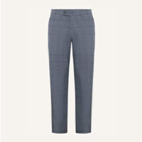 Quần Tây Americus Gosani 099 Sọc Vân Caro Màu Xám Đậm Và Xám Nhạt