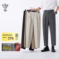 Quần Tây Âu Nam Baggy Hàn Quốc Ống Rộng Chất Dày Dặn Cao Cấp QA6501