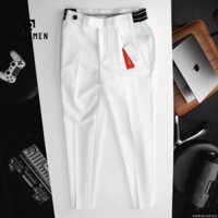 Quần Tây Âu Nam Pierre Cardin An Phước LƯNG PHỐI THUN SlimFit Công Sở Vải Chống Nhăn Có Big Size