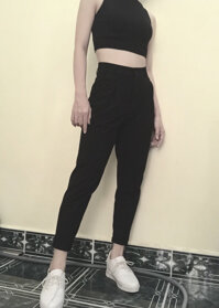 Quần tây baggy nữ ống đứng  - S