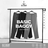Quần Tây Baggy OLD SAILOR Quần Tây Nam Lưng Thun Chất Vải Cotton Mềm Mại Thấm Hút Mồ Hôi Thiết Kế Phong Cách  - 11078