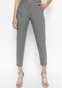 Quần Tây Baggy - Xám - L