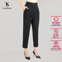 Quần tây công sở cạp cao, xếp ly tam giác, ống đứng, hàng thiết kế TK FASHION - QK K425