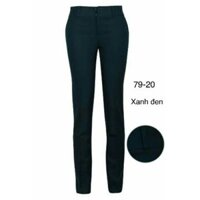 quần tây công sở nữ thái hòa màu xanh đen 79-20