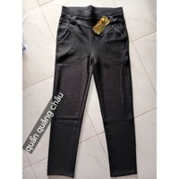 quần tây đen quảng châu lưng thun size <70kg