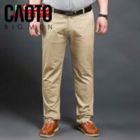 Quần Tây Nam Big Size Men Màu Nâu Nhạt Chính Hãng Chất Lượng Cao Cho Người Ngoại Cỡ
