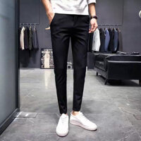 Quần tây nam Hàn Quốc dáng ôm body ống côn nhỏ mới lạ thời trang trẻ Quần Âu Tây Hàn Quốc