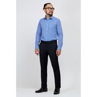 Quần Tây Nam mattana Slimfit 0 ly Đen trơn