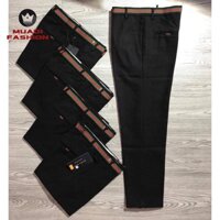 Quần Tây Nam ống Suông Đẹp Kẻ Sọc cao cấp MUADI QS55