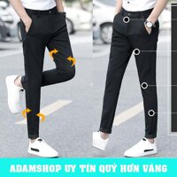 Quần tây nam - Quần tây nam Hàn Quốc dáng côn phong cách vải co giãn không nhăn (Giá Cực Shock)(AD10)