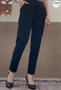 QUẦN TÂY NỮ - ĐEN,3XL