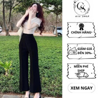 Quần Tây Ống Loe Lưng Cao 1 Cúc