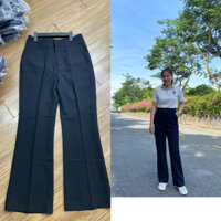 Quần Tây Ống Loe Lưng Cao Dài 93cm và 100cm Cân Mọi Vóc Dáng Dành Cho Công Sở, Đi Học, Đi Chơi