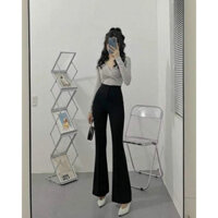 QUẦN TÂY ỐNG LOE LƯNG CAO 60-90kg ( Big Size Huỳnh Ngọc )