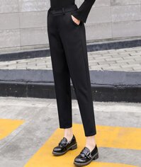 Quần Tây Ống Ôm Đứng Thanh Lịch  QQ 121 - Đen - 2XL