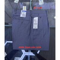 Quần Tây Xám Grey, Form Regular, 1 Ly, KHÔNG CO GIÃN, Việt Tiến Chính hãng 🍀