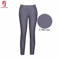 Quần Thái Hòa 9 tất 2- 982-04 màu xám tiêu sáng