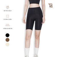 Quần thể thao biker VITAboost - Studio Tamarind - Chất liệu Poly, thấm hút mồ hôi, co giãn 4 chiều - Đen/Nâu/Be