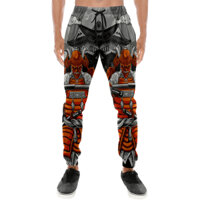 Quần Thể Thao In Hình Mặt Nạ Samurai 3D Thời Trang Xuân Thu Cho Nam