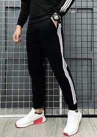 Quần Thể Thao Nam Đen ONGBO01 - L 45 - 54 Kg