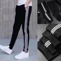 Quần thể thao nam nỉ dày dặn 3 sọc THE 1992 Jogger 3 lines 508