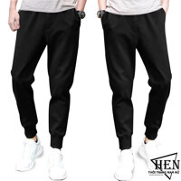 Quần thể thao nam TinoFun mã TT57 thể dục jogger kiểu thun trơn bó ống đẹp dài co giãn mùa hè thu - ĐEN - M