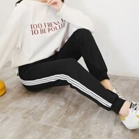 Quần Thể Thao Nỉ 3 Sọc unisex dày dặn cao cấp