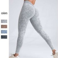 quần thể thao nữ ống suông fitme sportswear Quần tập yoga khâu mông xuyên biên giới Âu Mỹ quần tập gym cạp cao kéo dài cho nữ quần thể thao bó sát chạy bộ ngoài trời