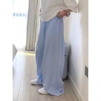 Quần thể thao nữ sọc phong cách Hàn Quốc, rộng rãi, màu sắc đa dạng